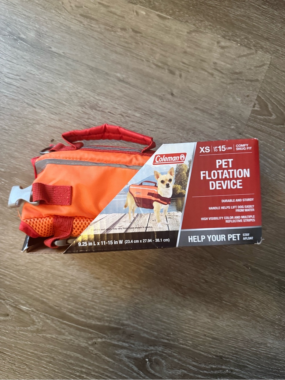 Coleman Pet life jacket Flotation Device